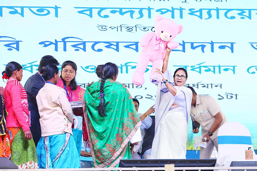 West Bengal Chief Minister Mamata Banerjee at Bardhaman