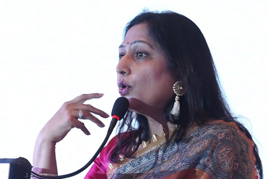photograph of Preeti Adani.