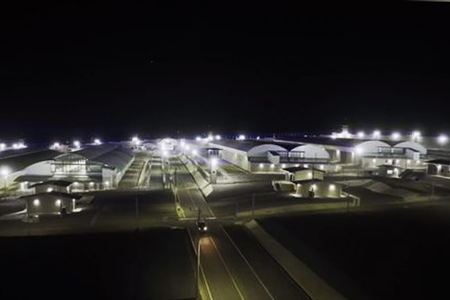 image of largest prison in El Salvador