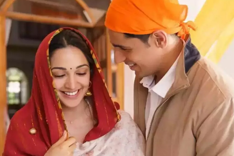 Picture of Sidharth Malhotra and Kiara Advani