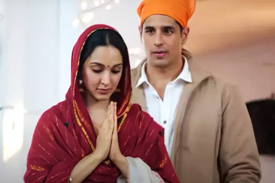 Picture of Sidharth Malhotra and Kiara Advani