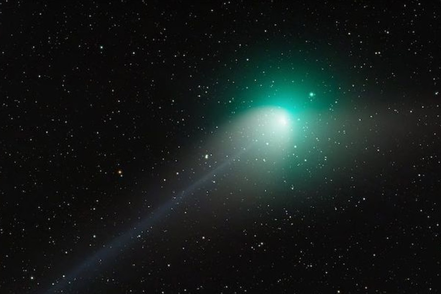 Representational picture of comet