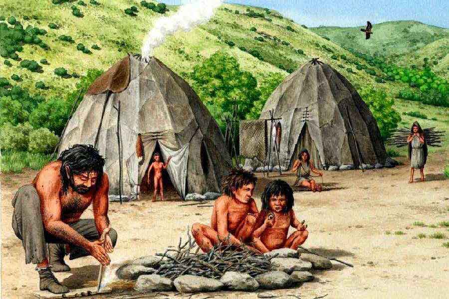 Representational picture of Stone Age