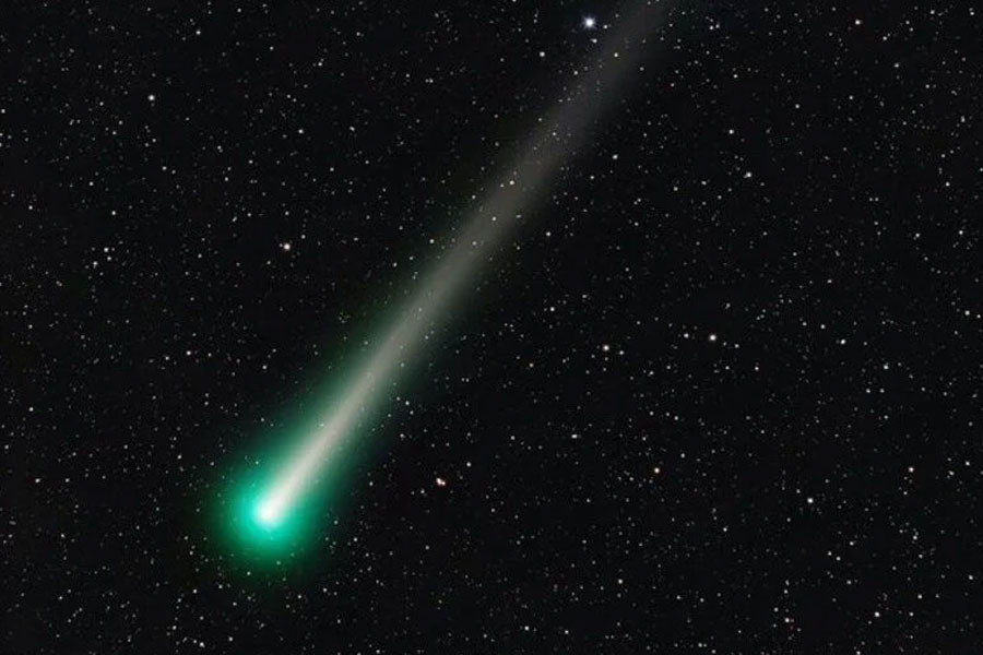Representational picture of comet