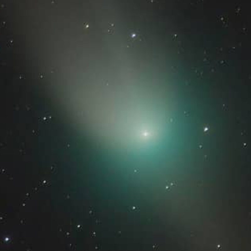 Representational picture of comet