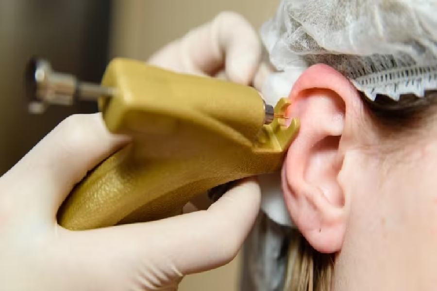 Image of Gun Shot Piercing.