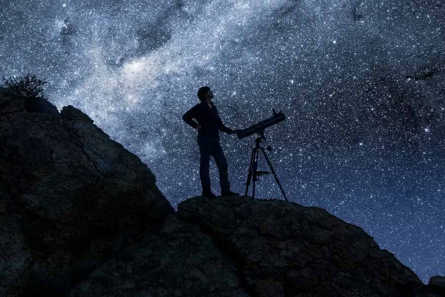 Representational picture of comet