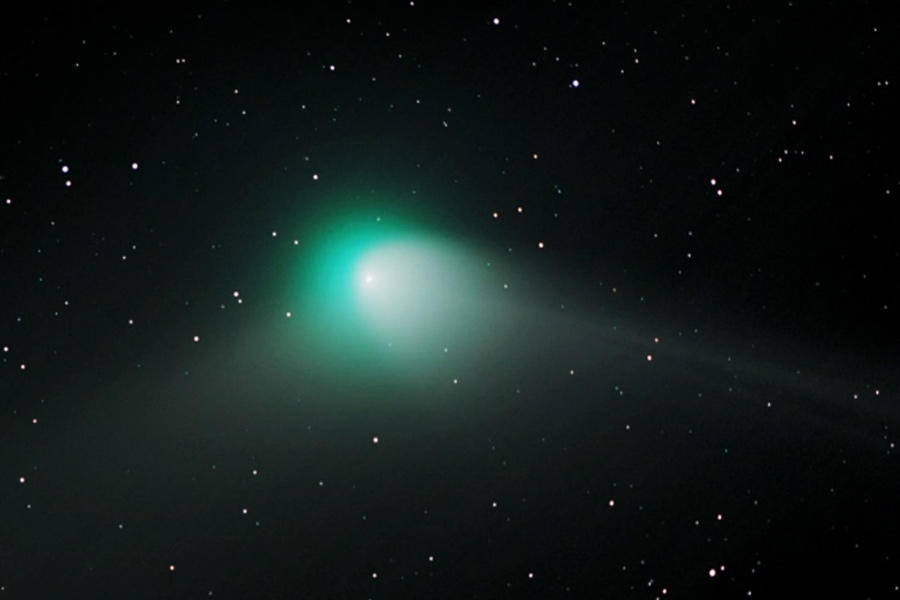 Representational picture of comet
