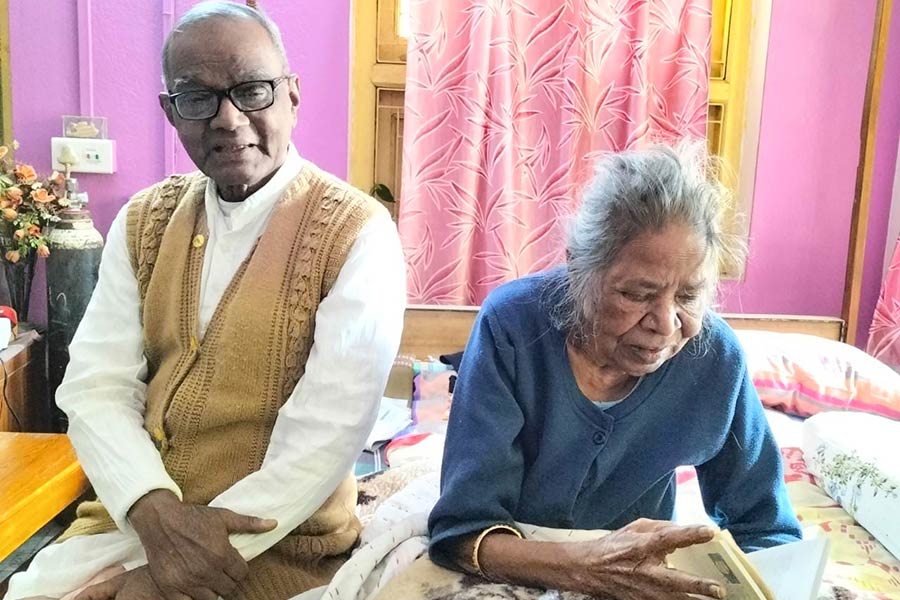 CPIM candidate Nandarani Dal in her home