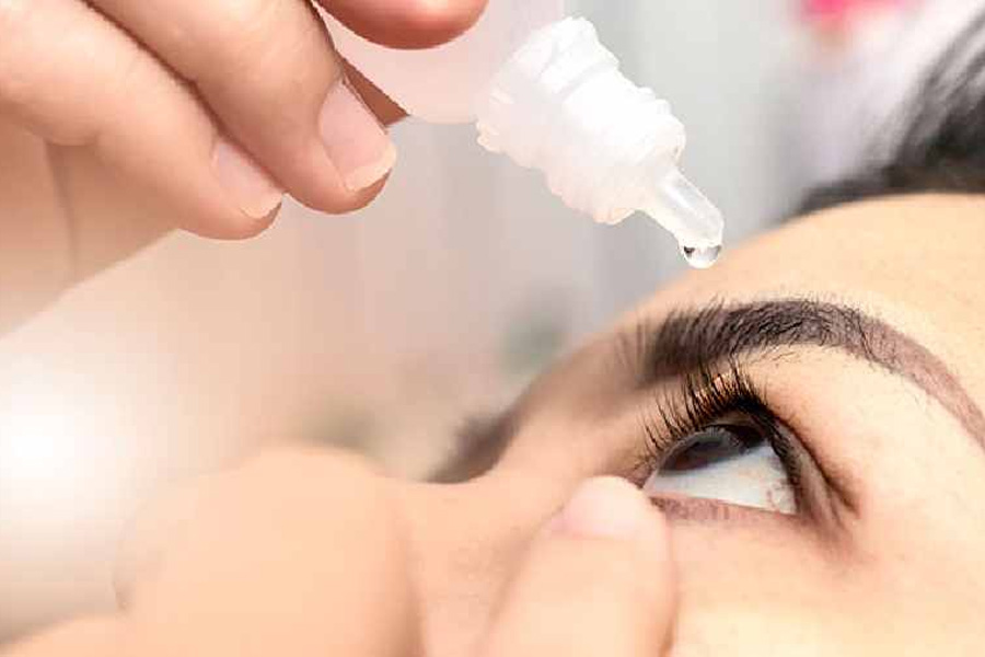 Picture of eye drop.