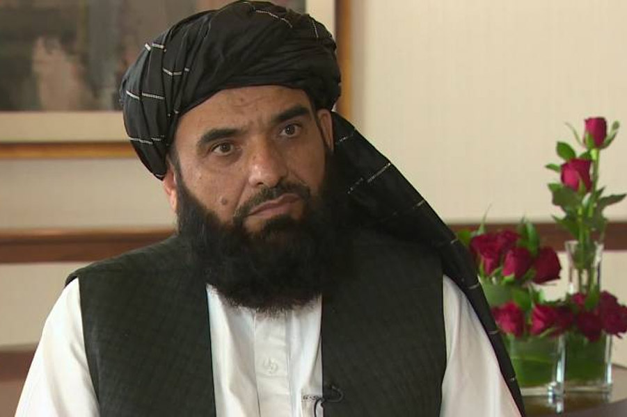 Picture of Taliban spokesperson Suhail Shaheen.