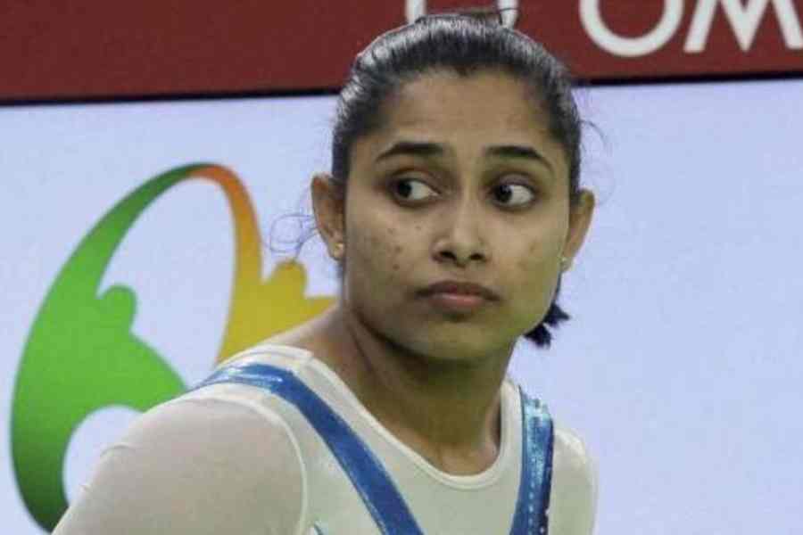 File picture of Dipa Karmakar