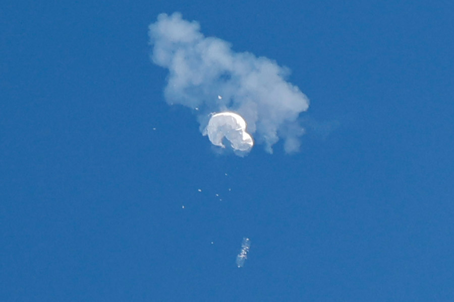 US Shot down China balloon for allegedly spying on them.