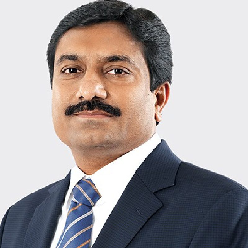 A photograph of Rajesh Adani brother of Indian businessman Gautam Adani.