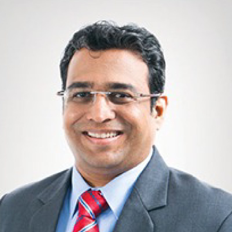 A photograph of Samir Vora brother in law of Indian businessman Gautam Adani.