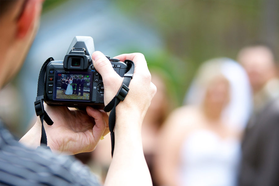 Image of wedding shoot