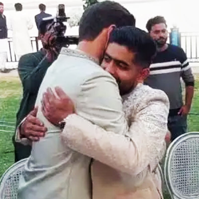 Picture of Shaheen Shah Afridi and Babar Azam