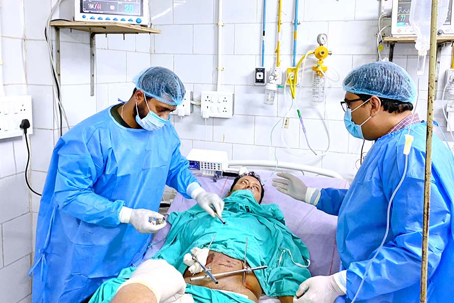 Surgeons  of Murshidabad Medical college