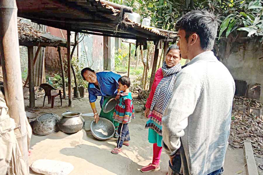 cooking coal oven at north Dinajpur
