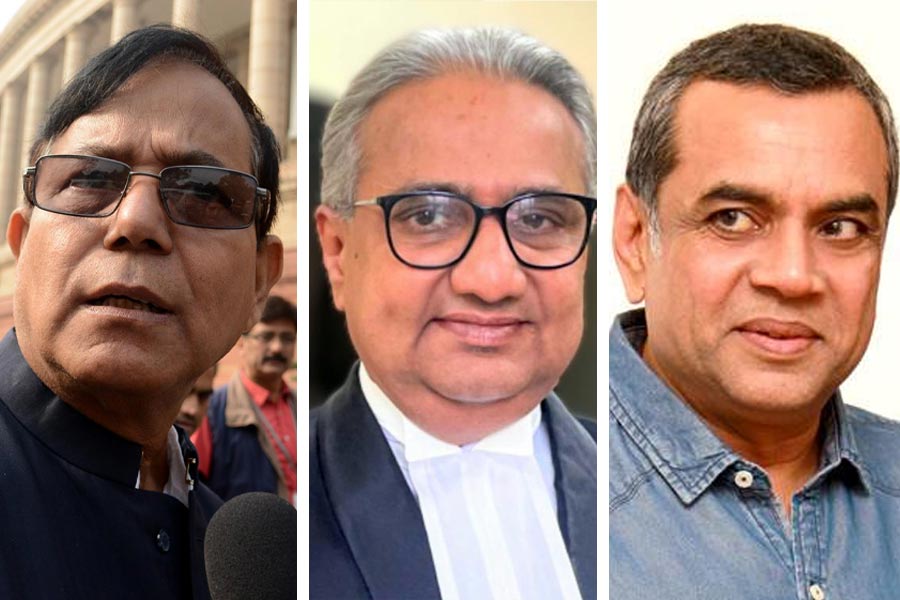 Md Sakim, Justice Rajasekhar Mantha and Paresh Rawal