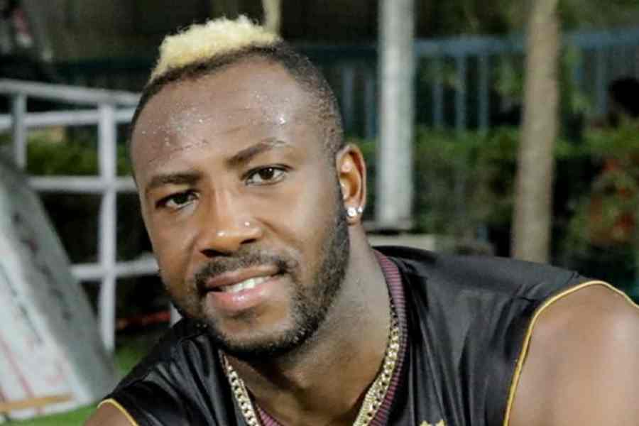 File picture of KKR all rounder Andre Russell