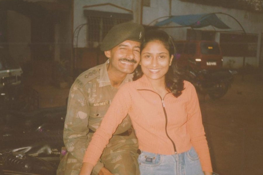 Twenty hours after major’s martyrdom in Jammu & Kashmir, daughter set to join army 