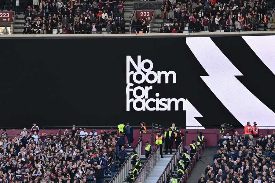 pic of protest against racism