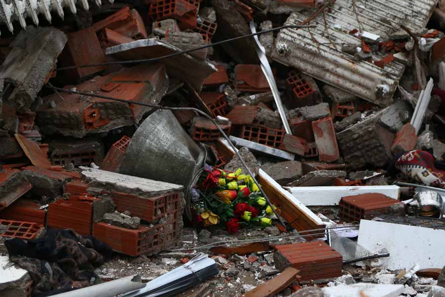 Image of earthquake in Turkey