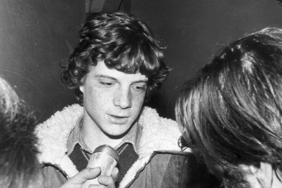 Photograph of Getty family