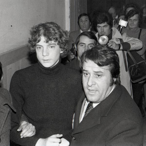 Photograph of Getty family