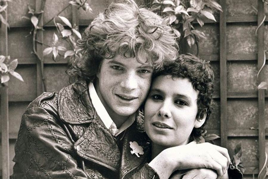 Photograph of Getty family