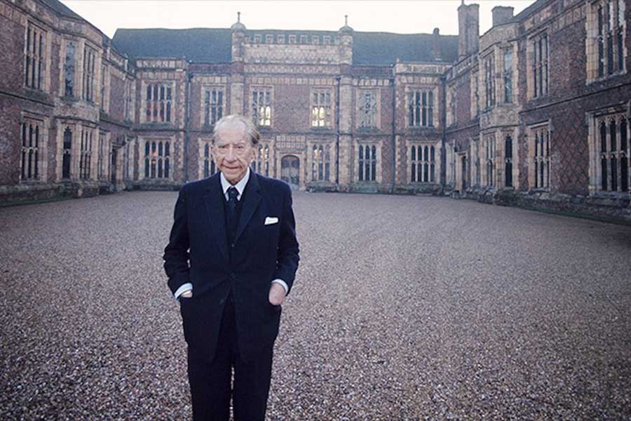 Photograph of Getty family