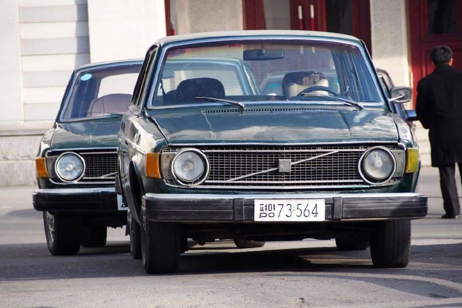 photograph of North Korea Car.