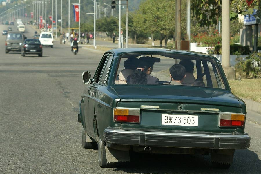 photograph of North Korea Car.