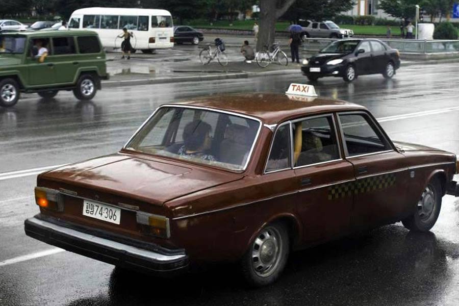 photograph of North Korea Car.