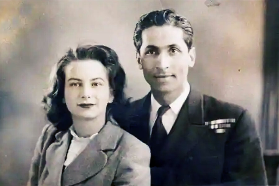 Picture of main characters of the Nanavati case KM Nanavati and Sylvia