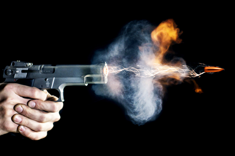 Representational picture of crime scene