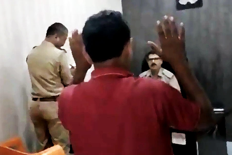 Representational picture of accused