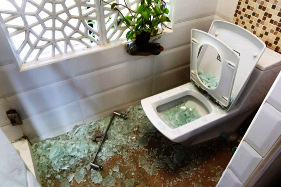 Representational picture of crime scene