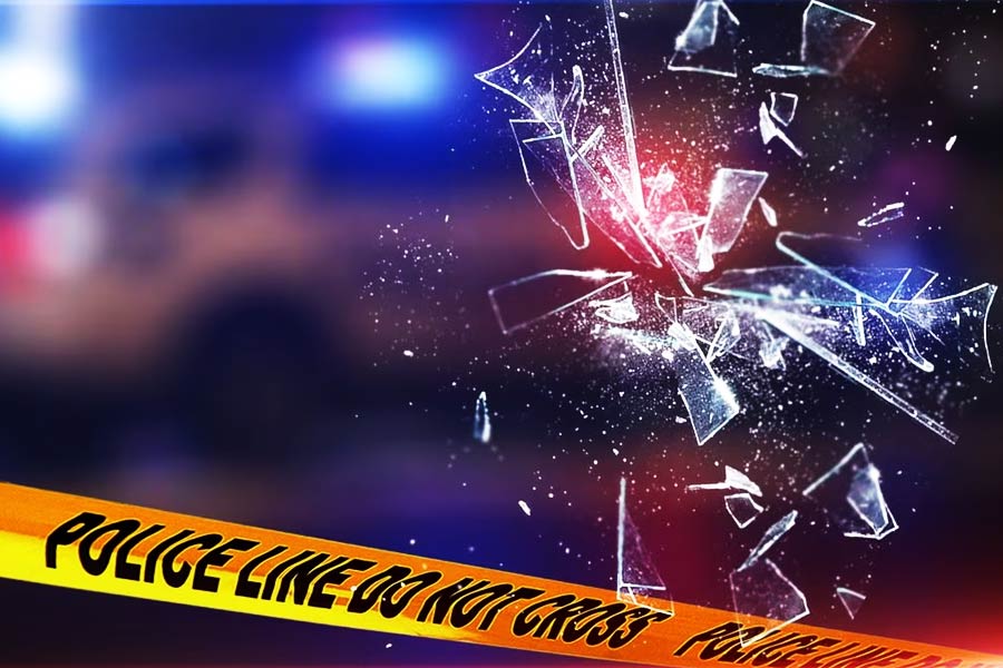 Representational picture of crime scene