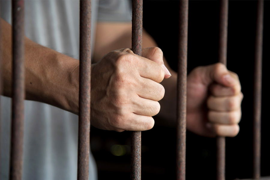 Representational picture of accused