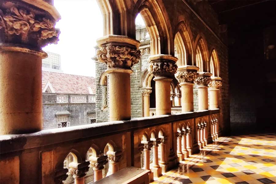 Representational picture of court