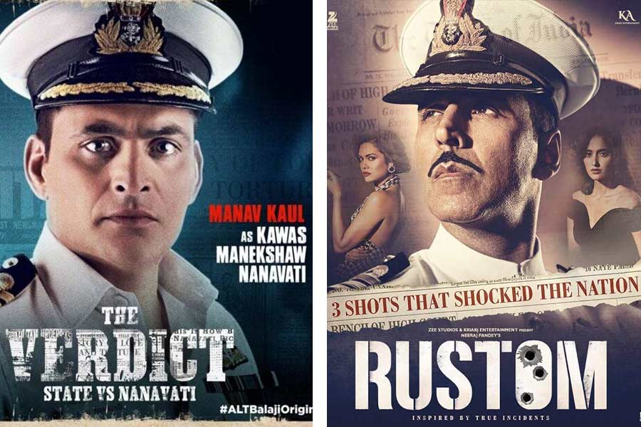 Picture of web series and movie based on the Nanavati case
