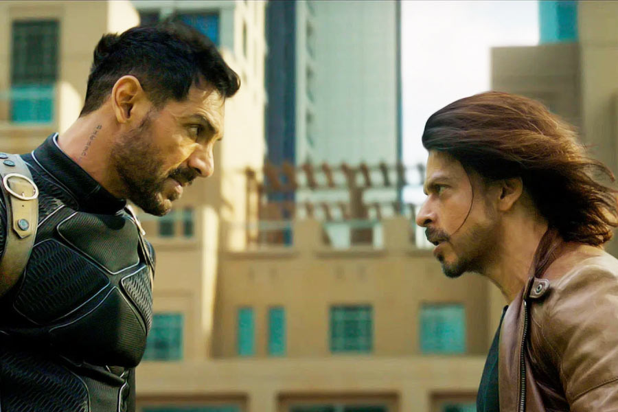 Shah Rukh Khan and John Abraham