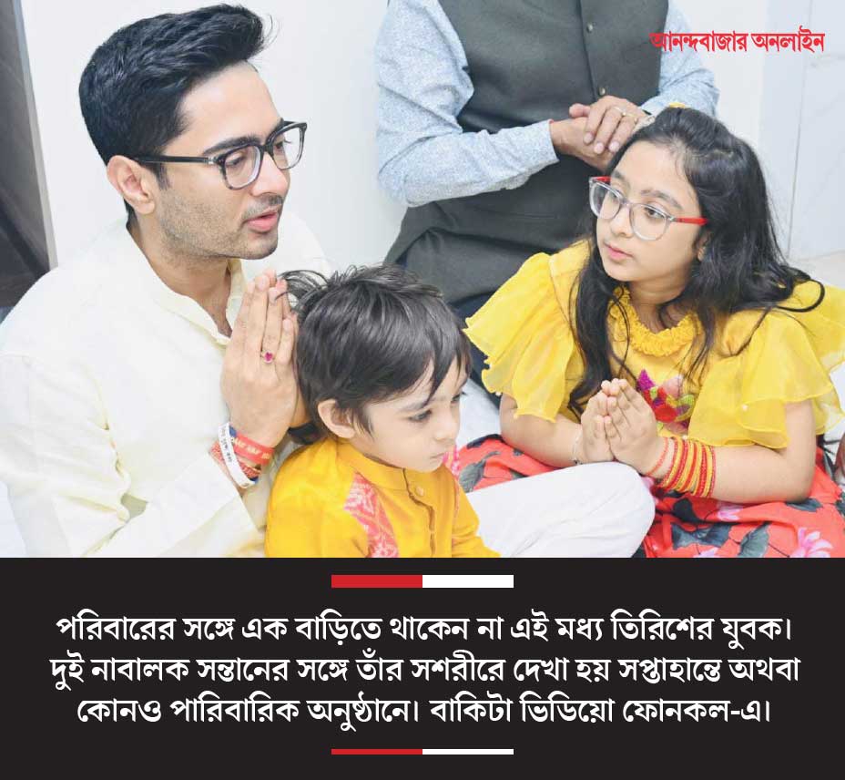 Photo of TMC leader Abhishek Banerjee 