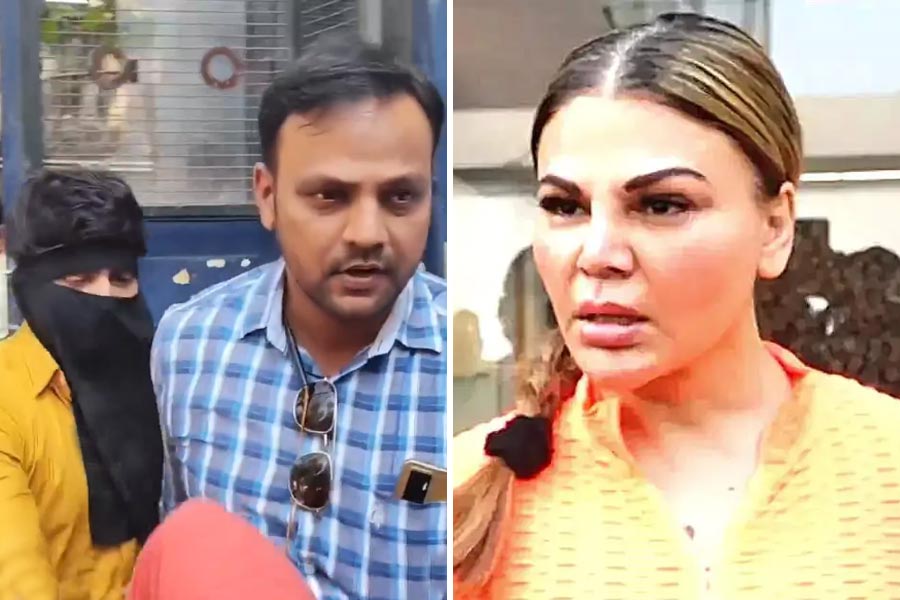 Rakhi Sawant’s husband Adil Durrani presented in Andheri court after being arrested on Tuesday