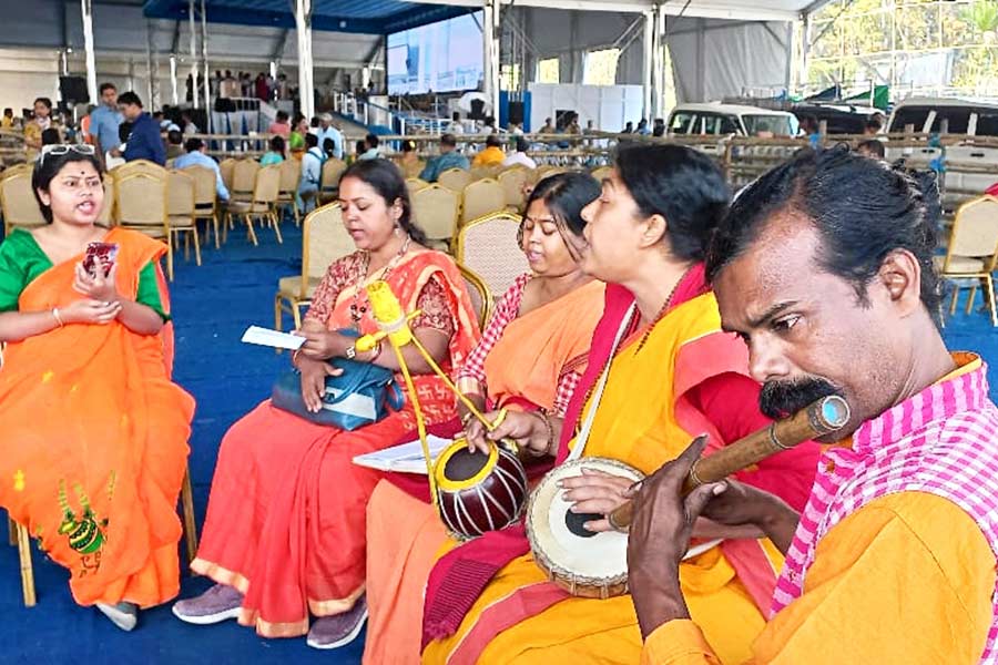 practice of Baul song