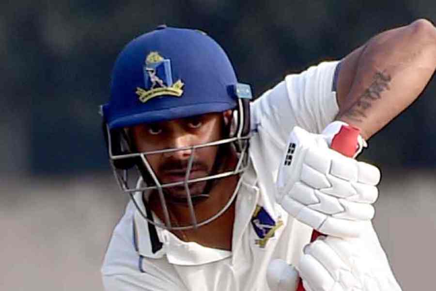 Picture of Bengal captain Manoj Tiwary