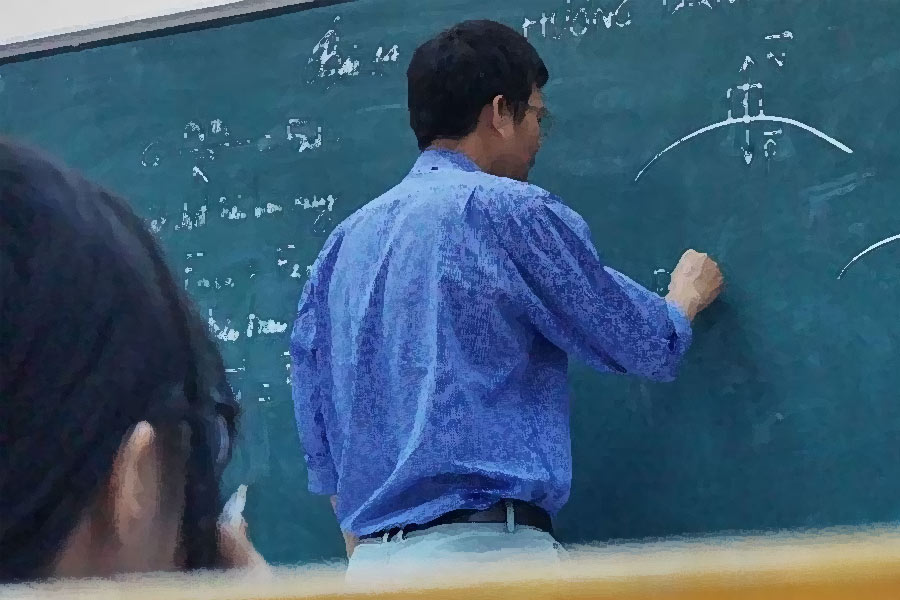 File image of a Teacher in a class