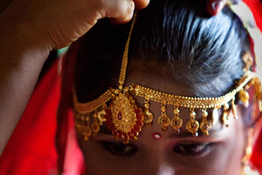 Child marriage is still a problem in Rajasthan Society.